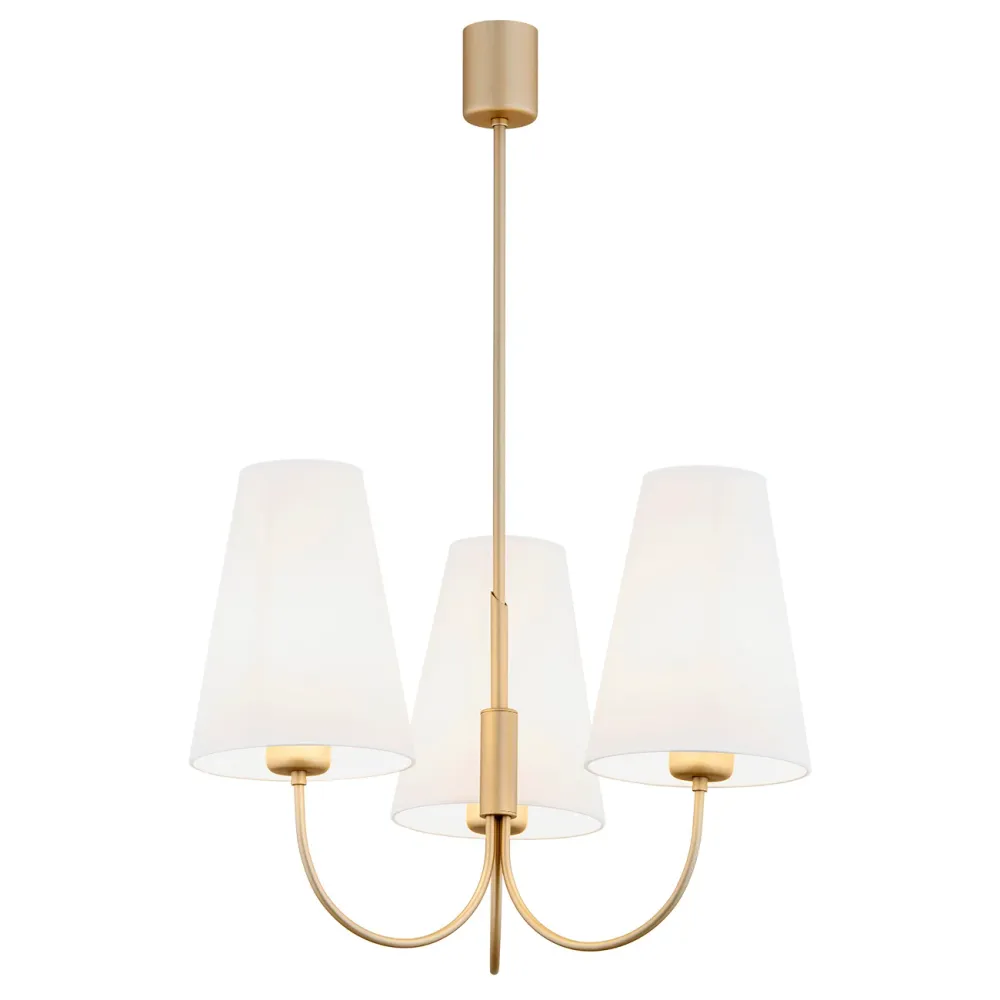 Lustre Argon Safiano 3L E27 H 76cm