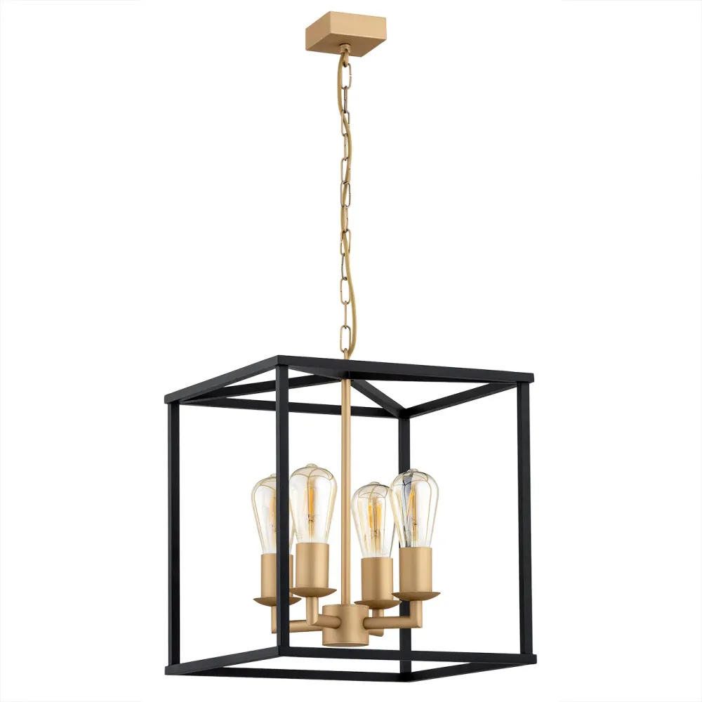 Suspension Argon Monzano 4L E27 H 140 cm
