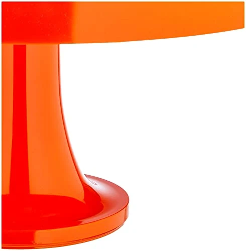 Artemide Nessino Orange. Lampe de table avec abat-jour. Luminaire en polycarbonate à émission de lumière diffuse. Fabriqué...