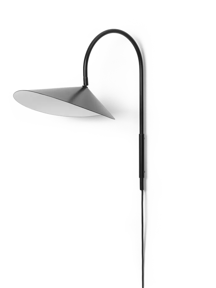 Arum Swivel Wall Lamp - Black