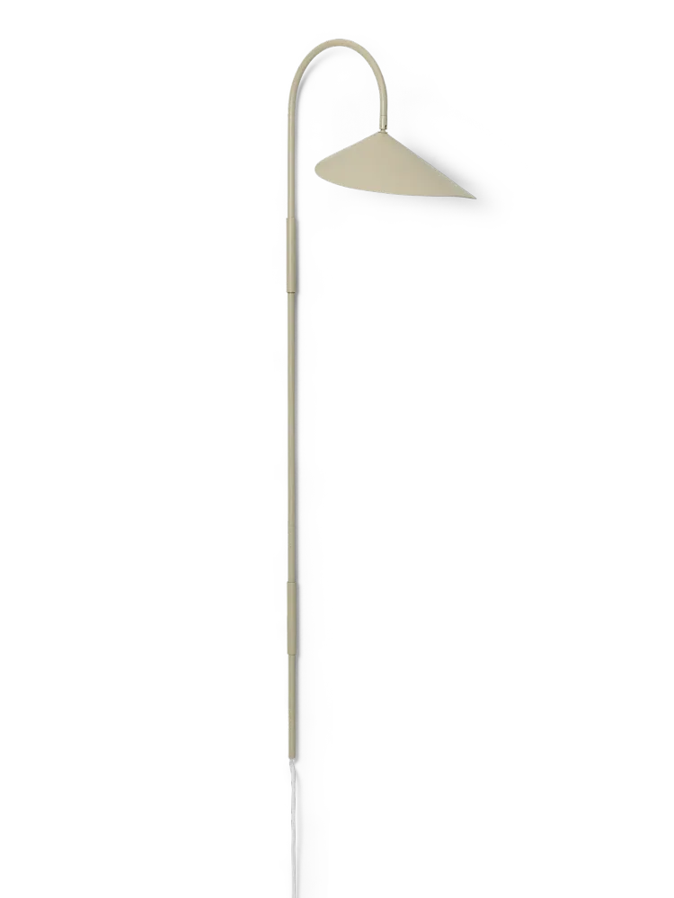 Arum Swivel Wall Lamp Tall - Cashmere