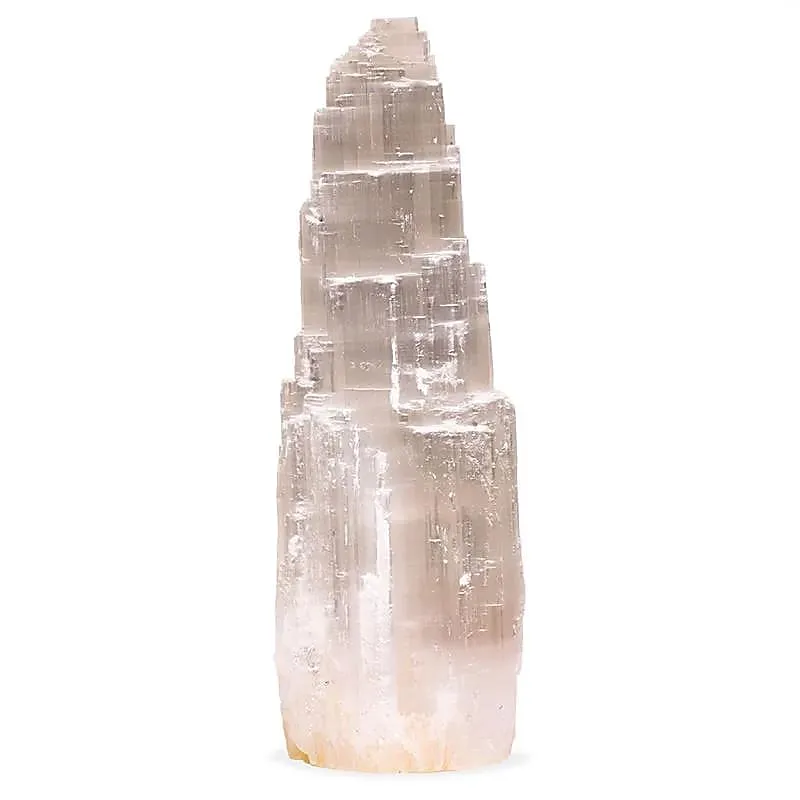 Lampe en Selenite - 25 cm Astroia