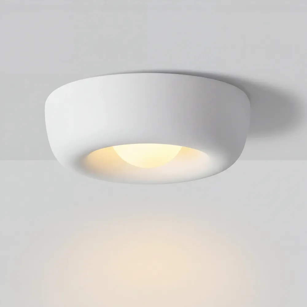 Alunra Lampe de plafond encastrée LED en aluminium minimaliste At Ease Home Life