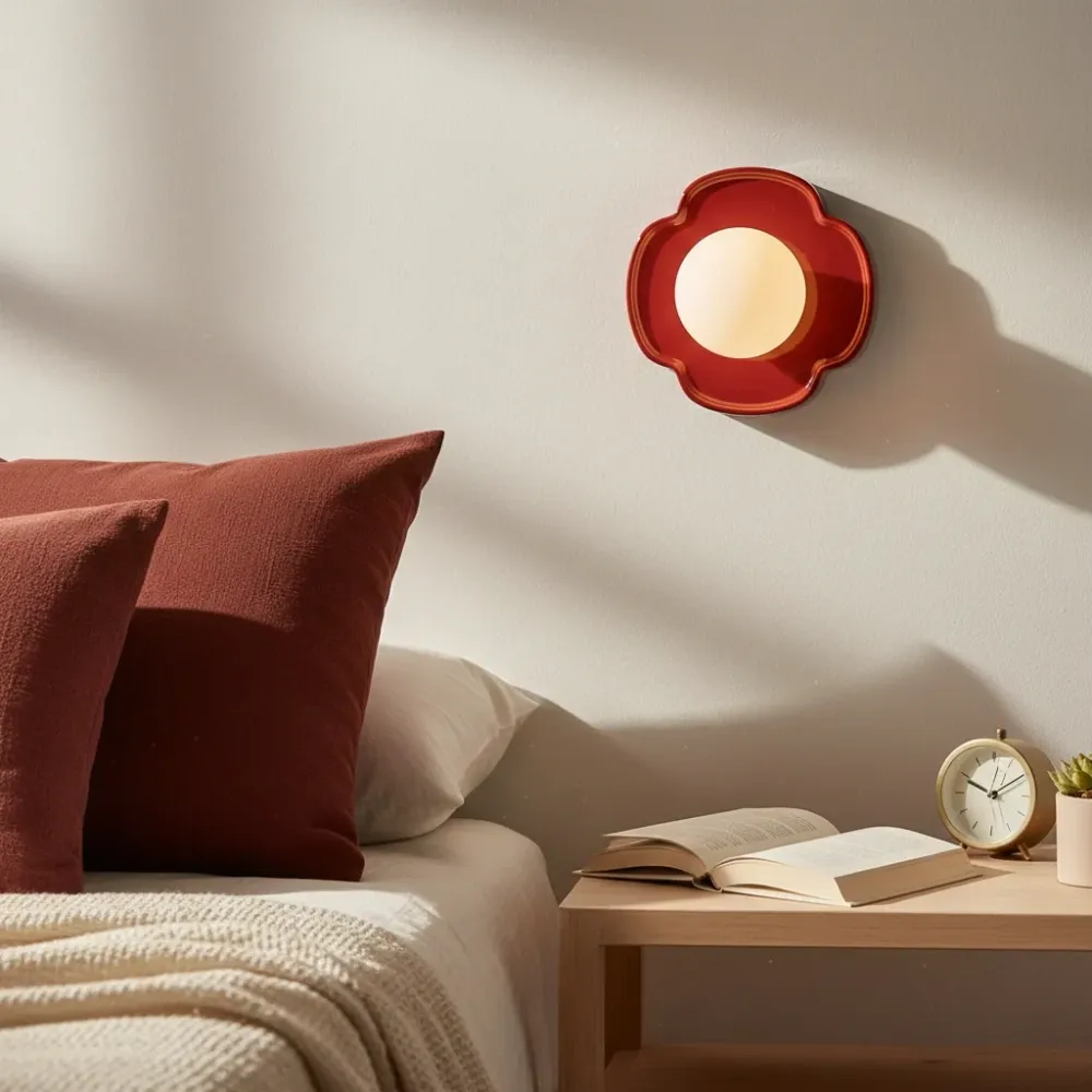 Lampe murale sphérique en résine moderne Elowen At Ease Home Life