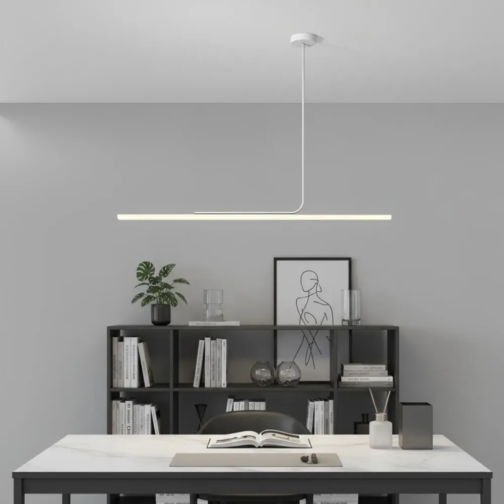 Suspension linéaire moderne et simple Yarina Noir At Ease Home Life