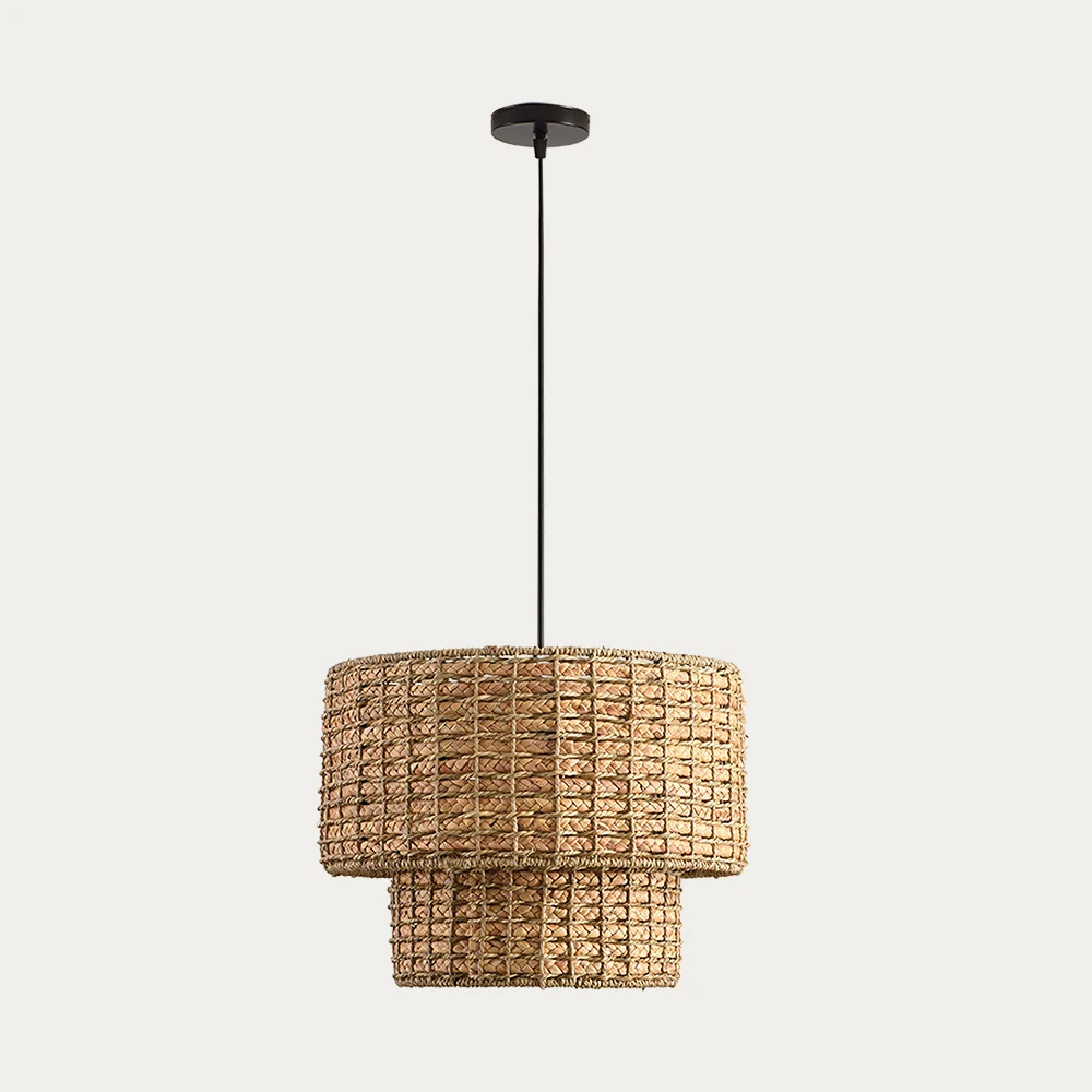 Suspension en paille double couche Moore At Ease Home Life