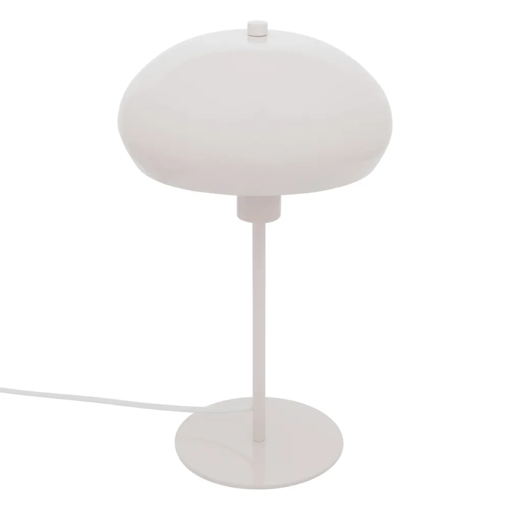 Atmosphera Hyacint Sphere Table Table Lampe - Ø22xh37cm - blanc / beige