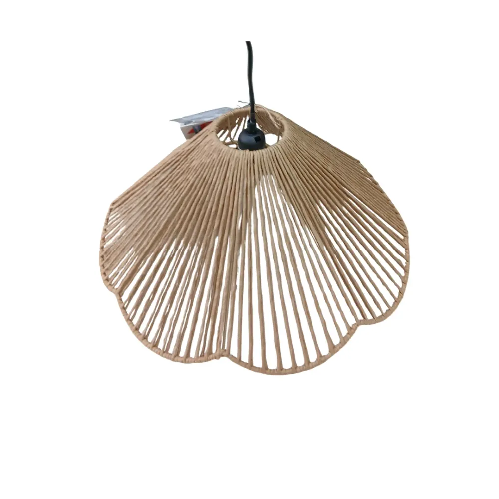 Atmosphera Lampe à Suspension Folk - E27, non incluse - Ø98cm - Naturel