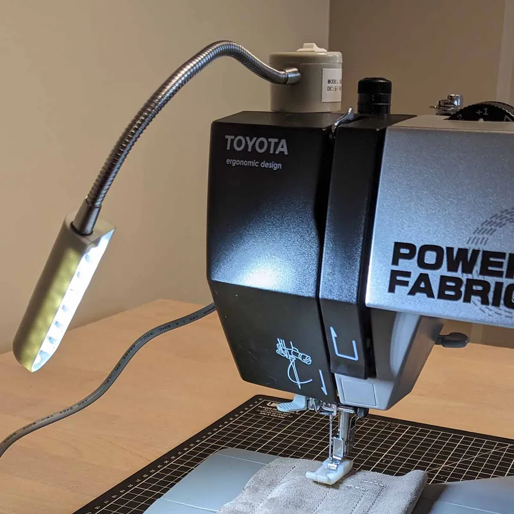 Lampe magnétique 20 LED avec prise USB pour machine à coudre Autres