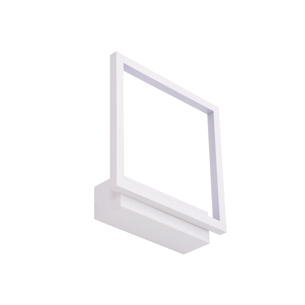 Applique murale Azzardo OPERA 1L, blanche, LED