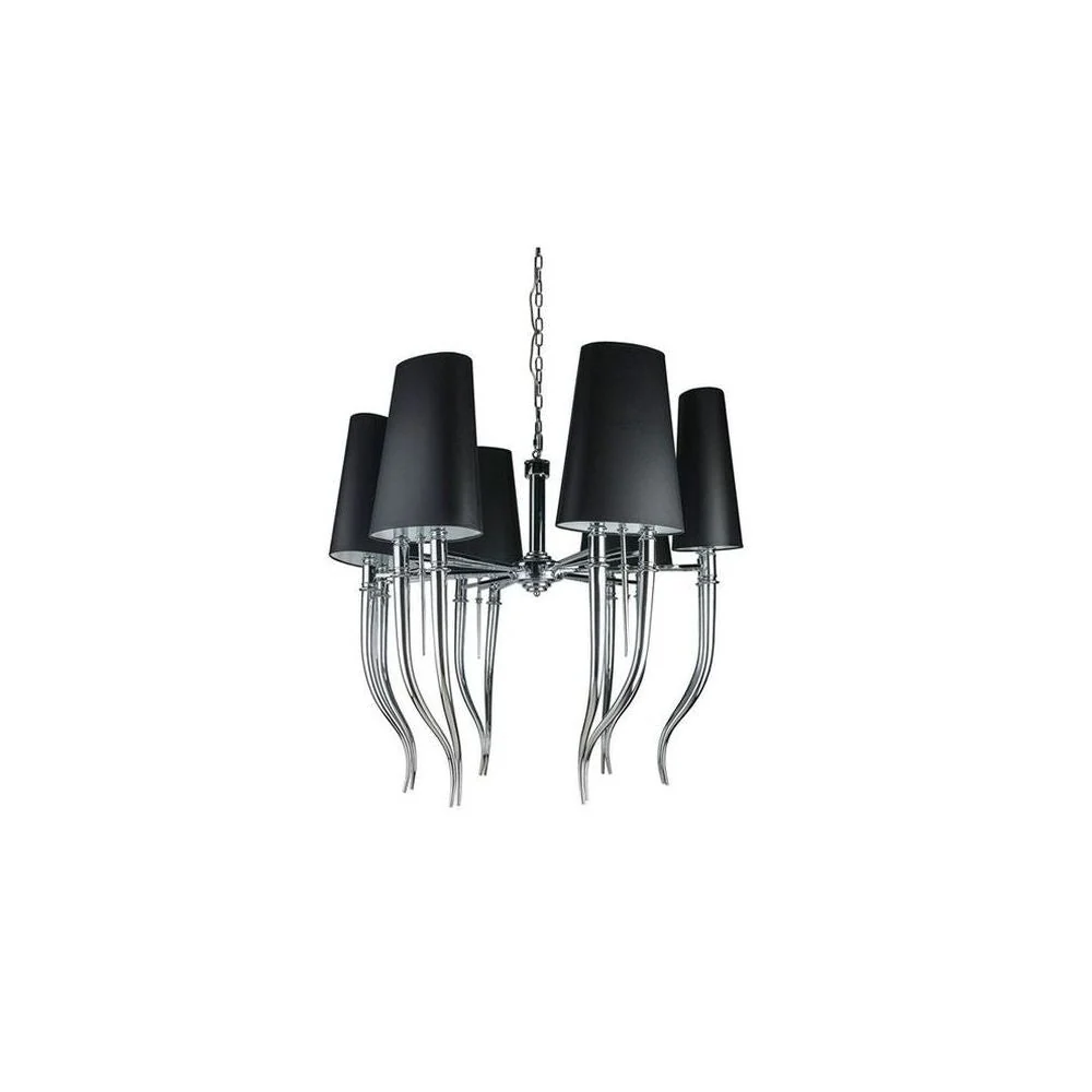 Azzardo DIABLO suspension 12L, noire, E14