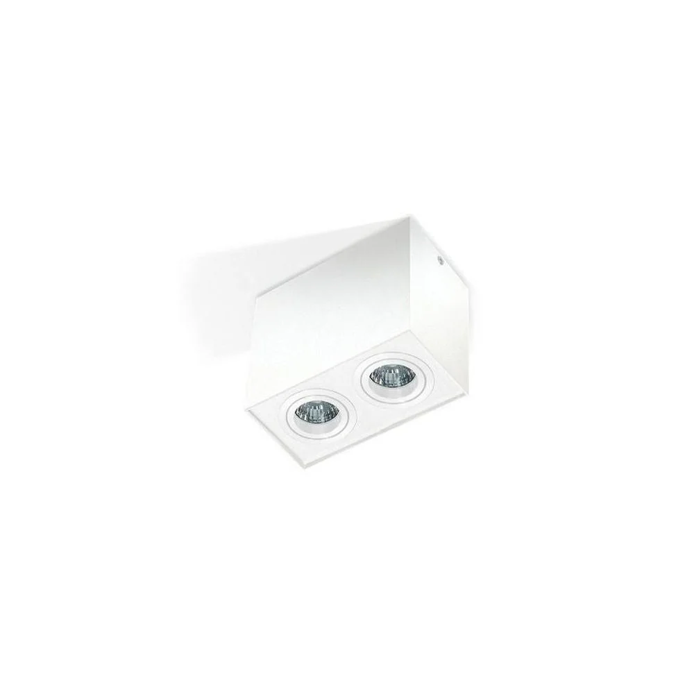 Azzardo ELOY plafonnier 2L, blanc, GU10