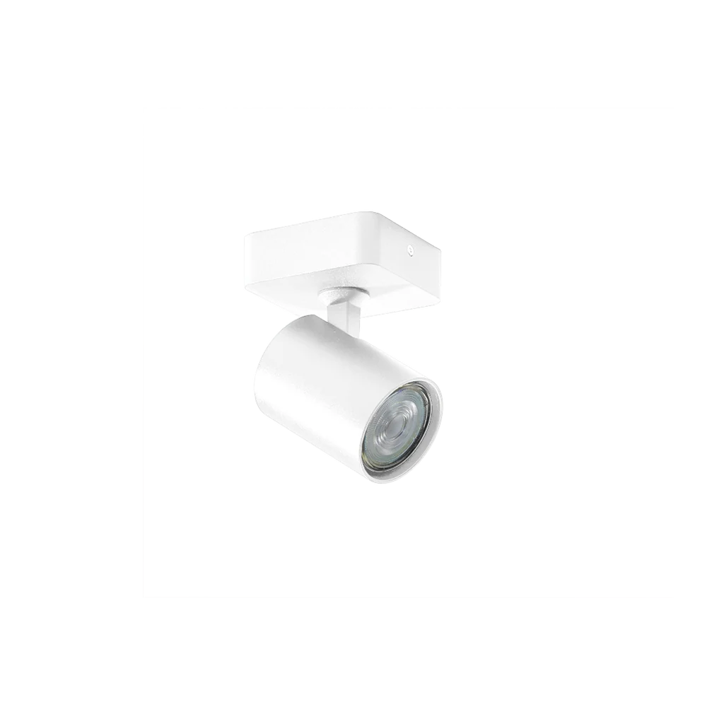 Azzardo EXO plafonnier 1L, blanc, GU10