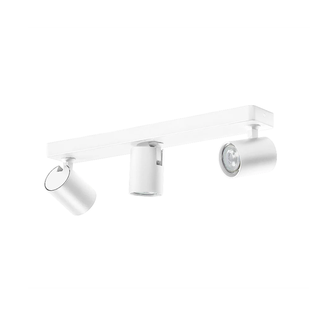 Azzardo EXO plafonnier 3L, blanc, GU10