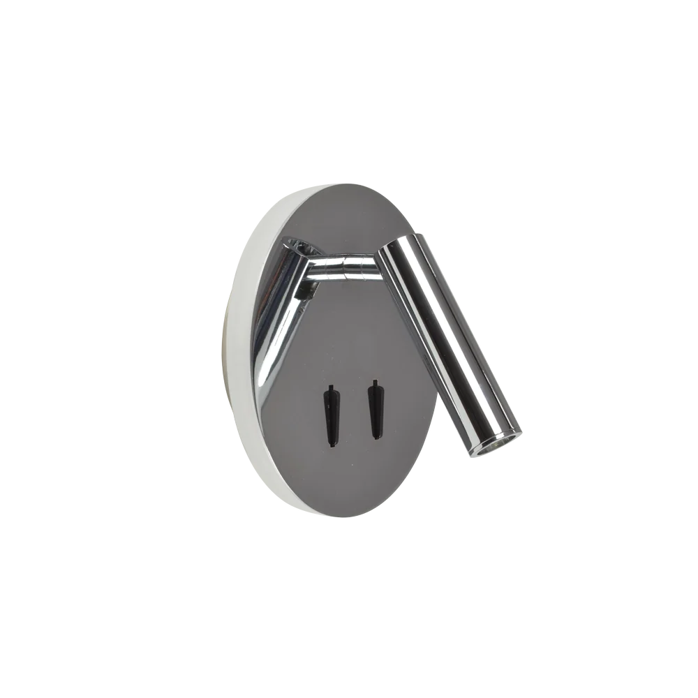 Azzardo FARO applique murale 2L, chrome, LED LED
