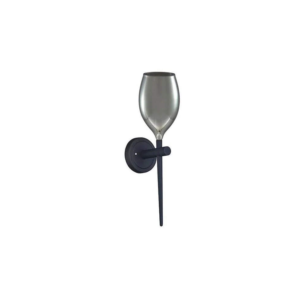 Azzardo IZZA applique murale 1L, fumée, E14