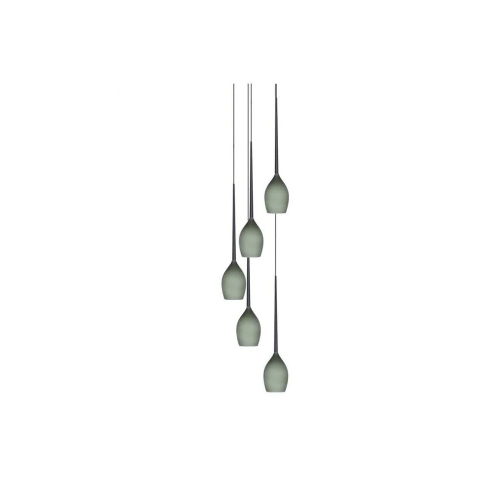 Azzardo IZZA suspension 5L, olive, E14