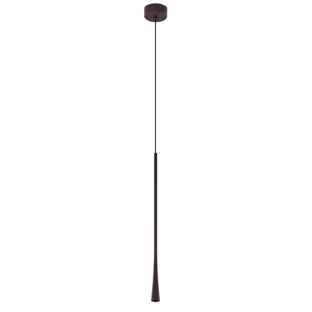 Azzardo KALIA suspension 1L, marron, LED LED