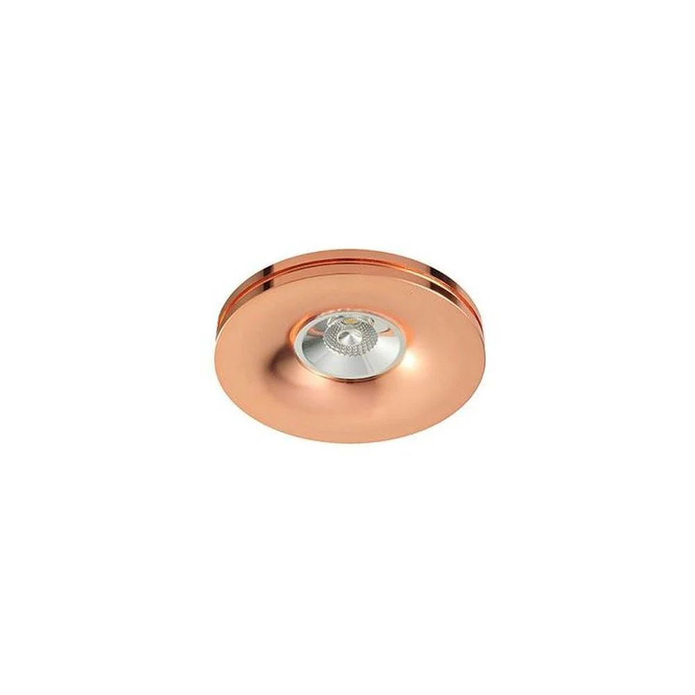 Azzardo MARIKA spot encastrable 1L, or rose, GU10