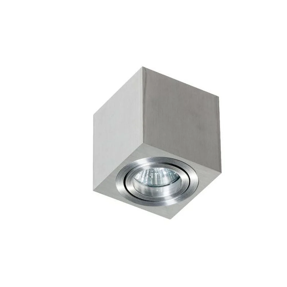 Azzardo MINI plafonnier 1L, aluminium, GU10