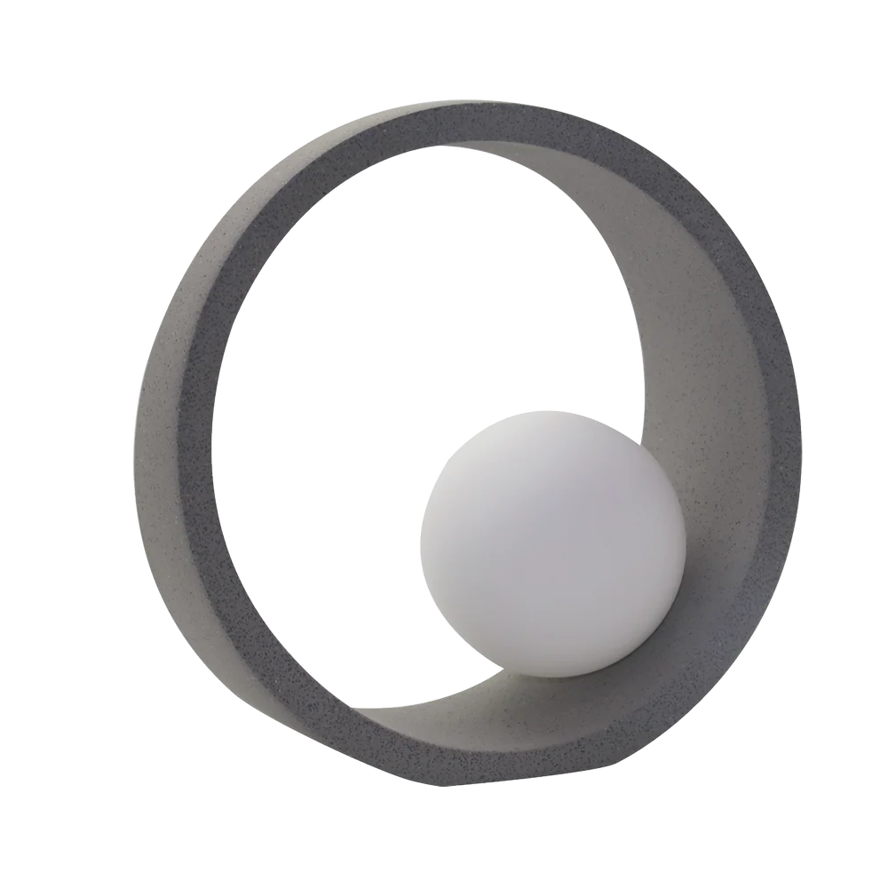 Azzardo NEWTON lampe de table 1L, gris foncé, G9
