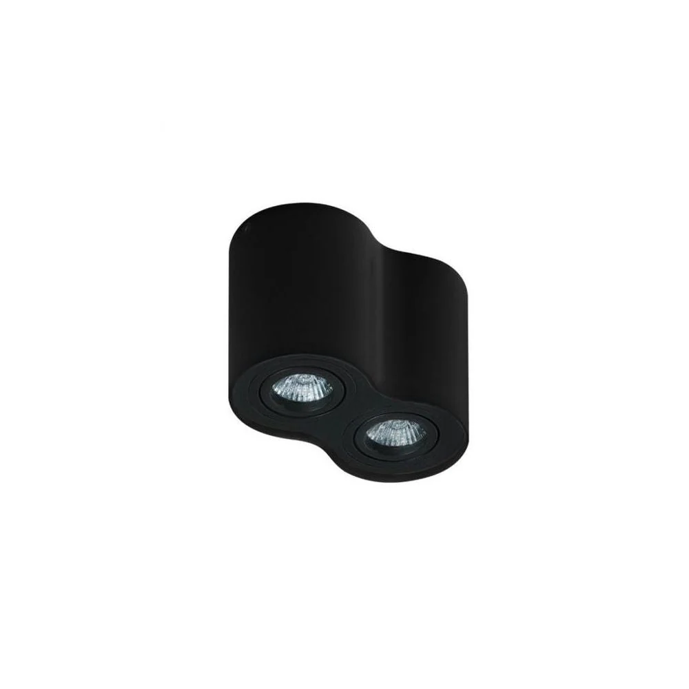 Plafonnier Azzardo BROSS 2L, noir, GU10