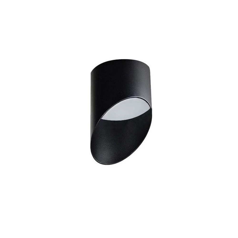 Plafonnier Azzardo MOMO 1L, noir, LED