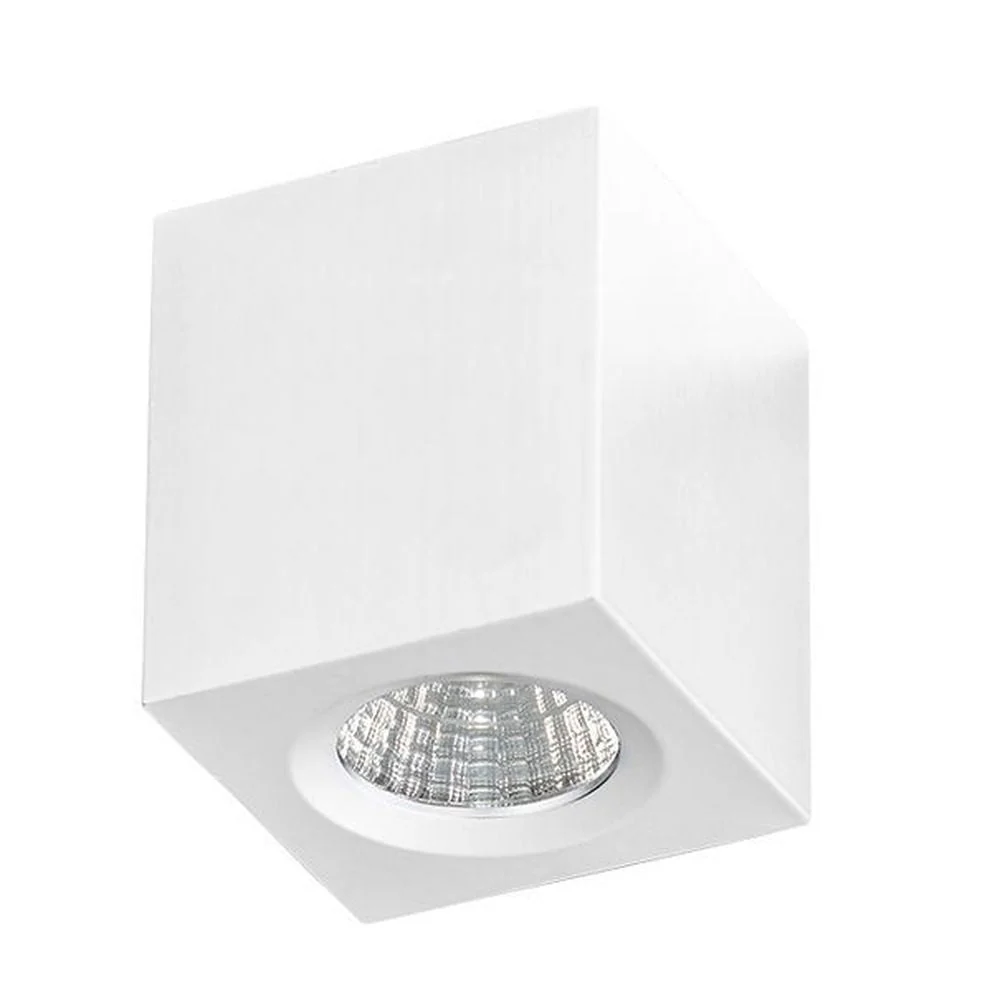 Plafonnier Azzardo NANO 1L, blanc, LED