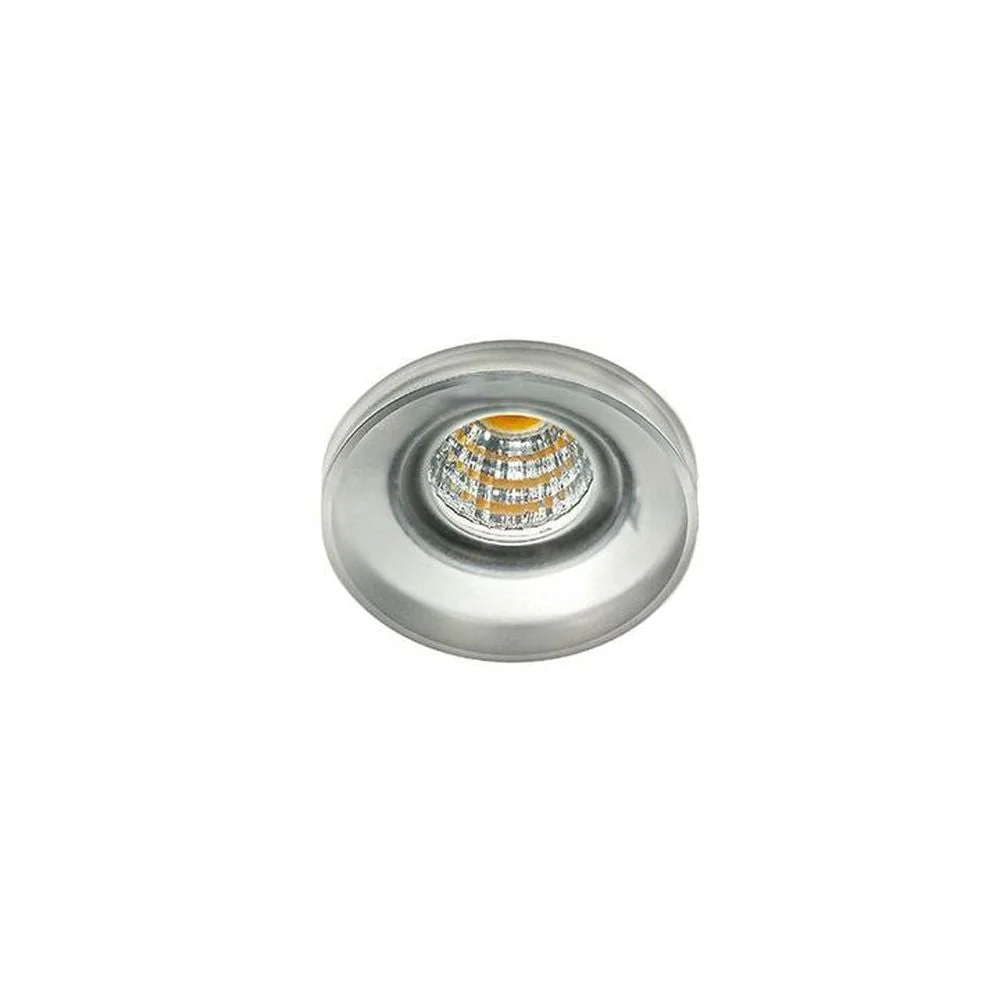 Spot encastré Azzardo OKA 1L, blanc, LED