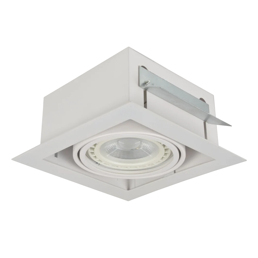 Spot encastrable Azzardo NOVA 1L, blanc, ES111 / GU10