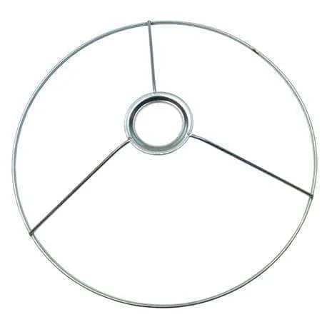 Bague métal Rayher avec croix pour lampe diamètre 30cm 2300100
