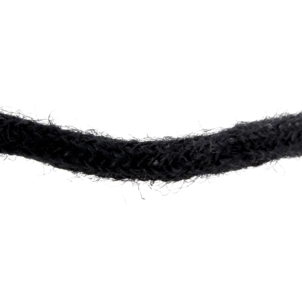 Baladeuse en jute noir - 4m