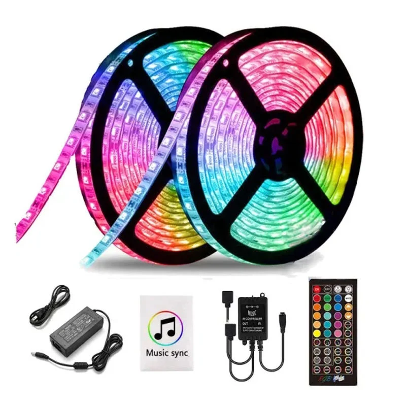 Bande LED 5m avec télécommande
