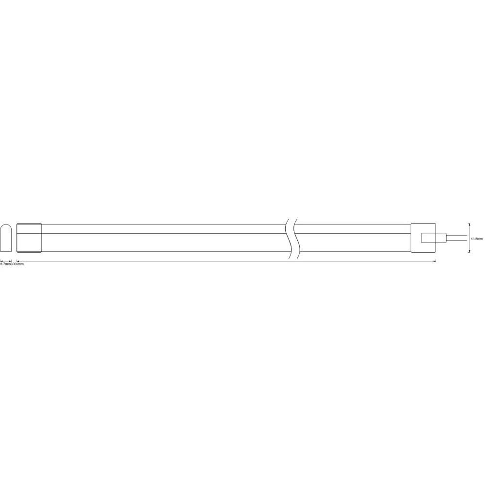 Bande LED LEDVANCE 19W 1000Lm 3000K 110° IP44 3M