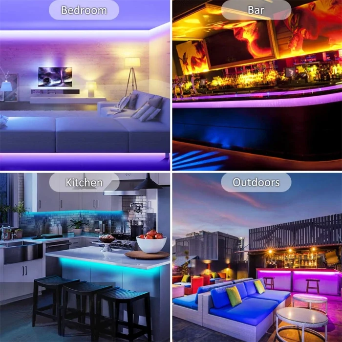 Bande lumineuse Led 5 mètres avec Télécommande