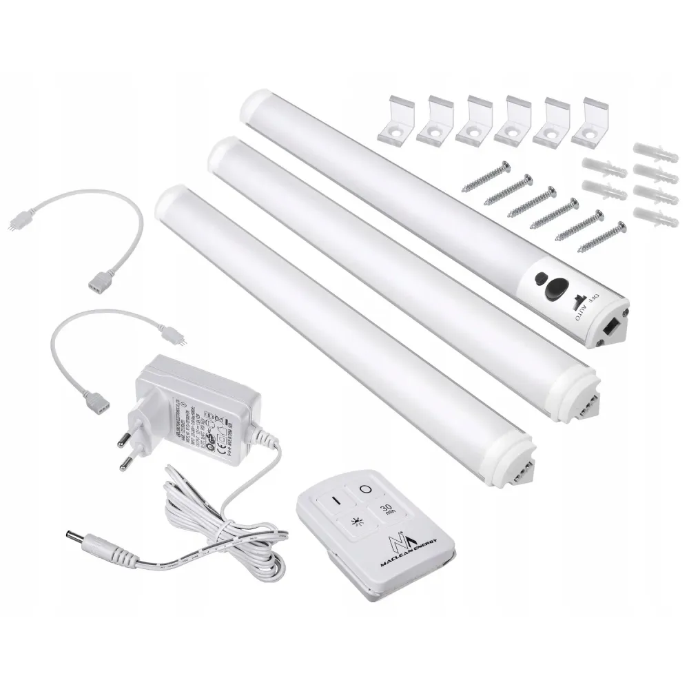 Bandeau d'éclairage LED sous les armoires + télécommande