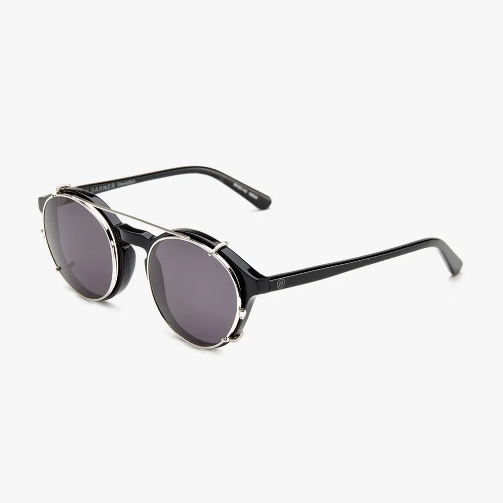 Shoreditch Clip-On Silver Barner Eyewear