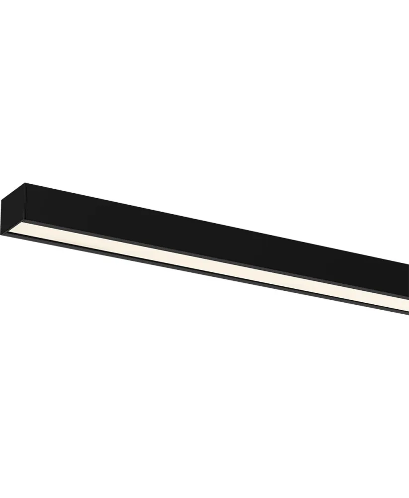 Barre lumineuse linéaire connectable Liteline STRIPE 48" 20 W 120 V, noire
