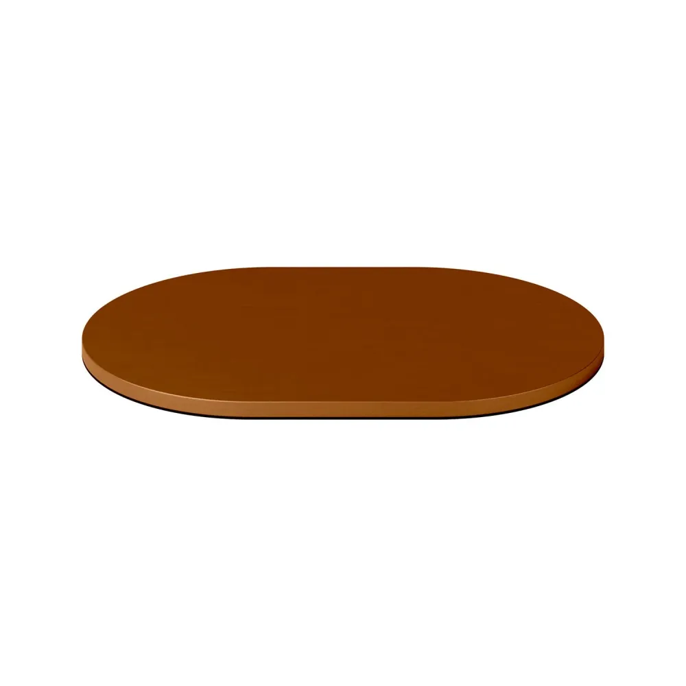 Base métallique ovale pour lampe de table MAG-Y - Cuivre satiné