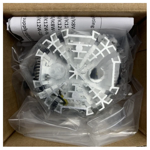 BCM Marine LED Spot Light 8W 3000K IP65 12 / 24V - 3393/K8W-70/2