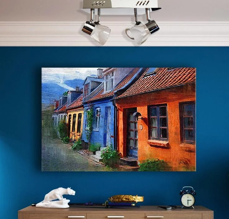 Beldi 26101-C4 - Plafonnier 4 Lumières de la Collection Tasman, 9.84'' X 9.84'' , Argenté - Liquidation Vente Finale