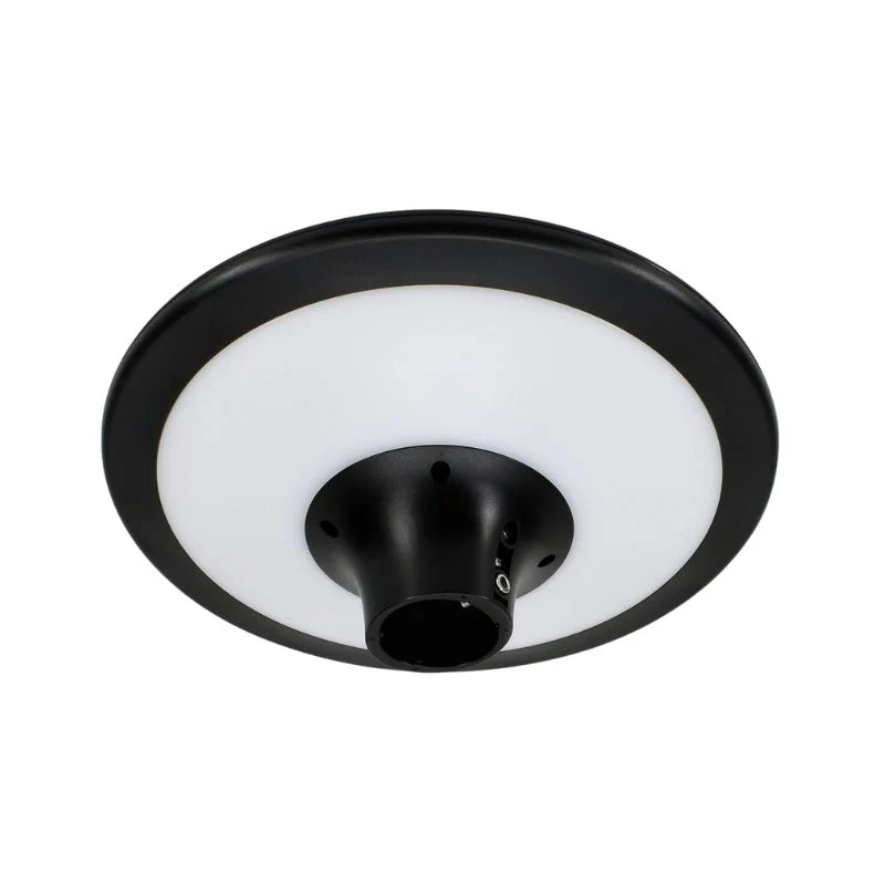 Lampadaire Public Solaire 20W IP65 CCT Noir - 3000K/4000K Bemko