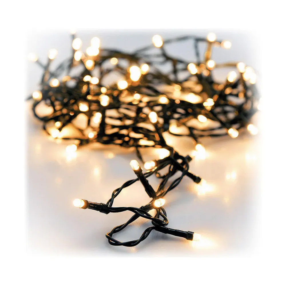 Guirlande lumineuse LED Vert tendre (17 m) BigBuy Christmas