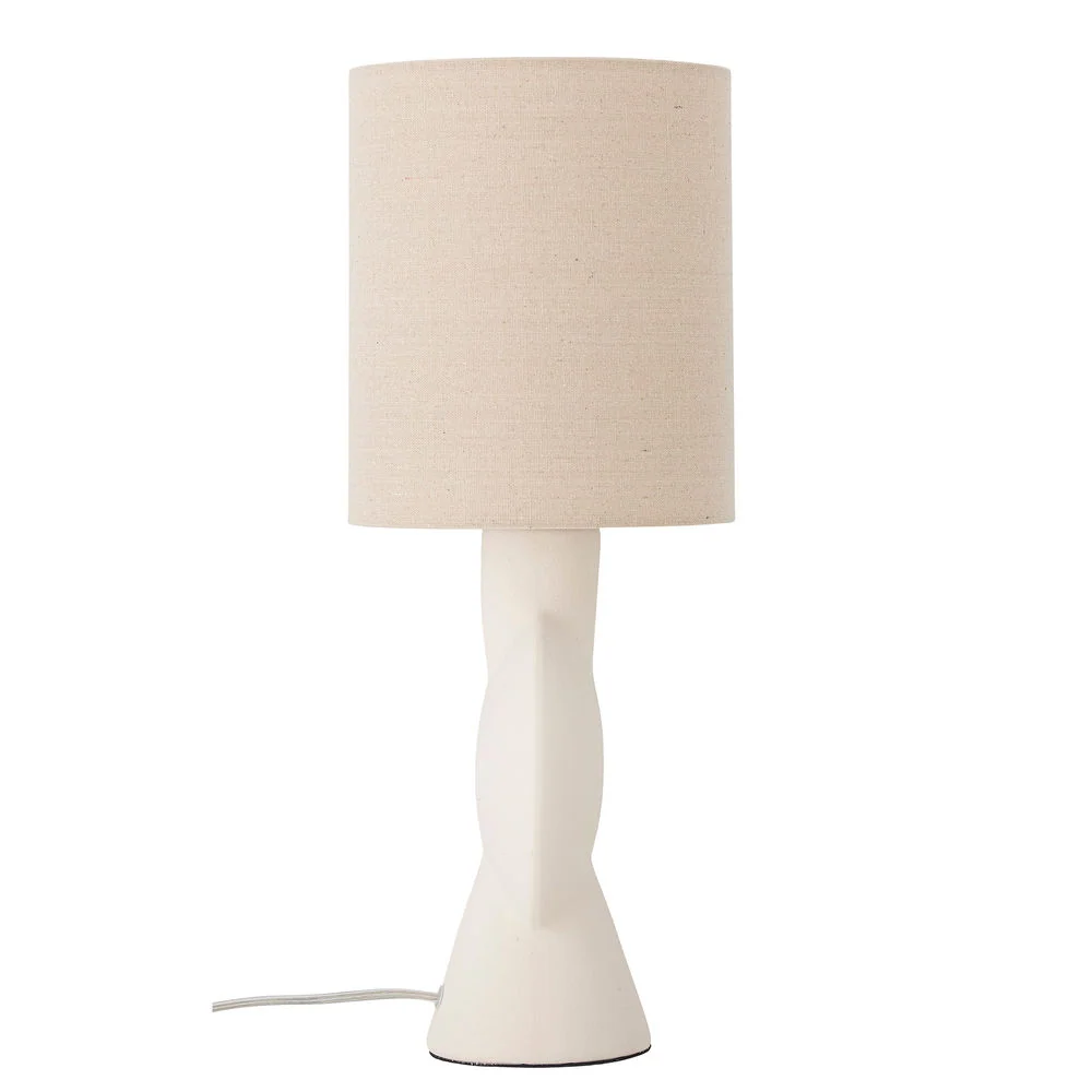 Bloomingville Lampe de table Sergio, Nature, Grès