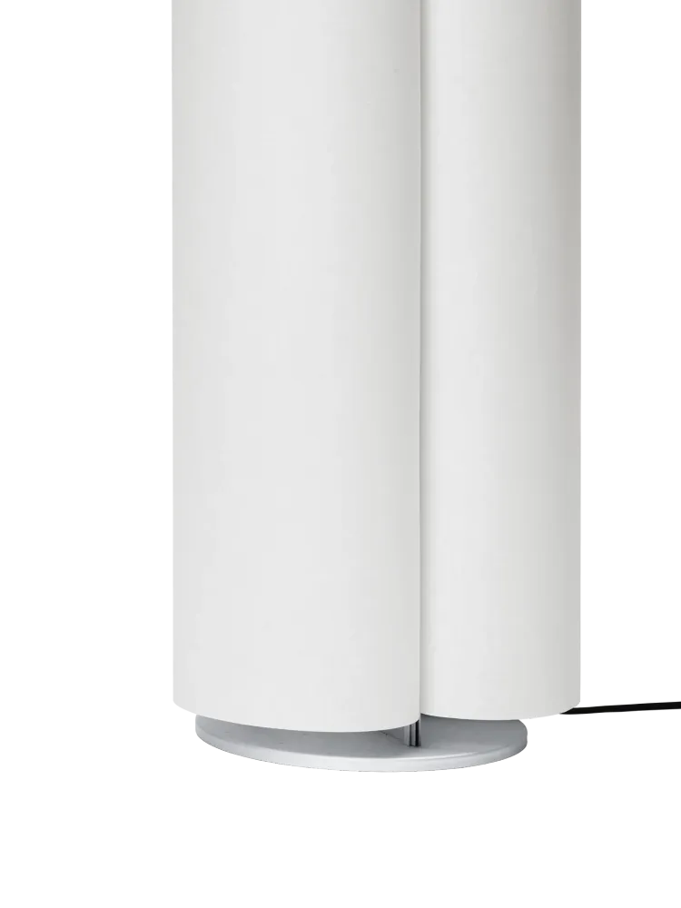Boe Floor Lamp - Silver/Natural