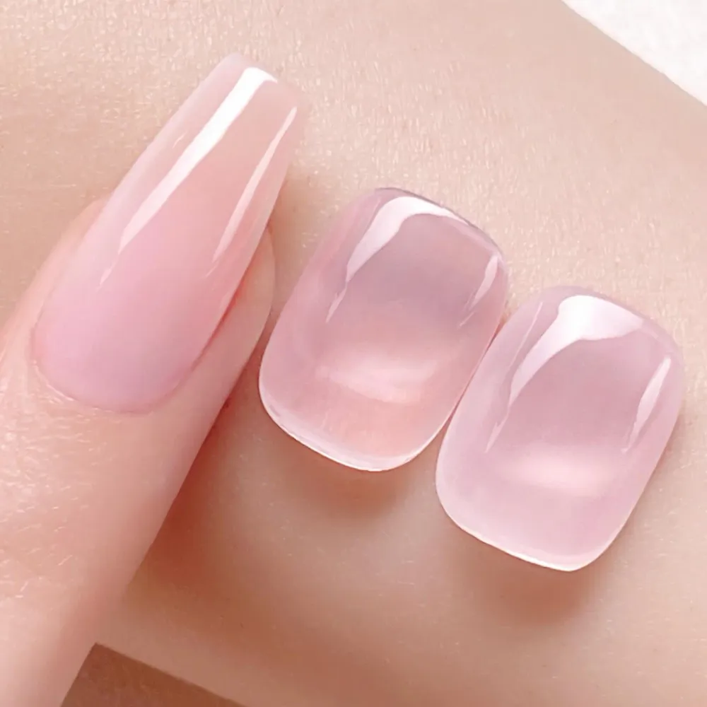 Born Pretty Kit Manucure Française : Stampe Ongles, Gel Blanc et Rose, Lampe UV/LED