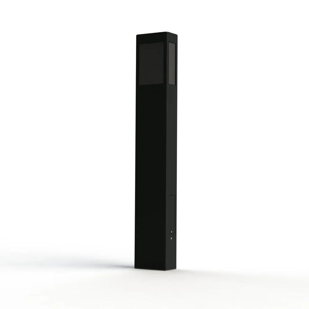 Borne Brick² N°4 PMMA noir Gris anthracite 006 108010006