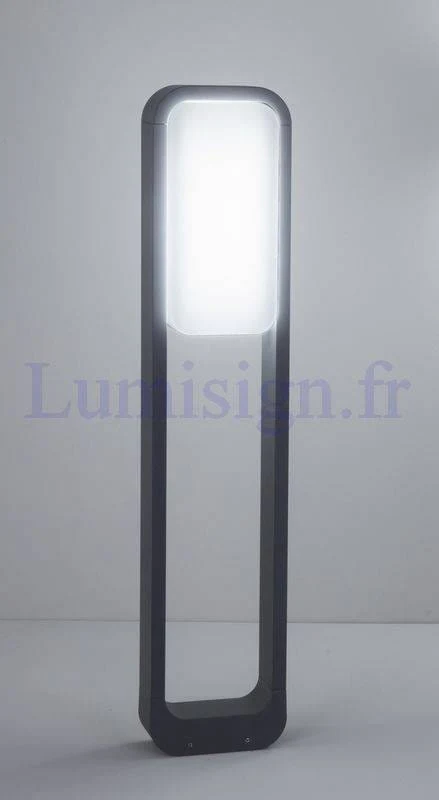 Borne extérieure LED STICKER : lumineuse design pour éclairage extérieur du jardin