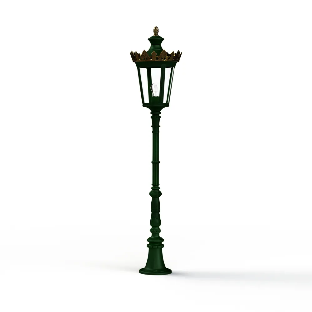 Borne Louvre N°8 E27 Vert Anglais 019 133015019