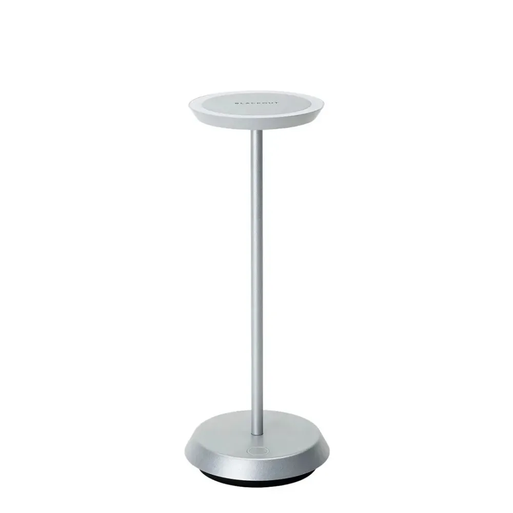 BLACKOUT | Lampe sans fil rechargeable "FLAAT" - Aluminium boutiquetozzi